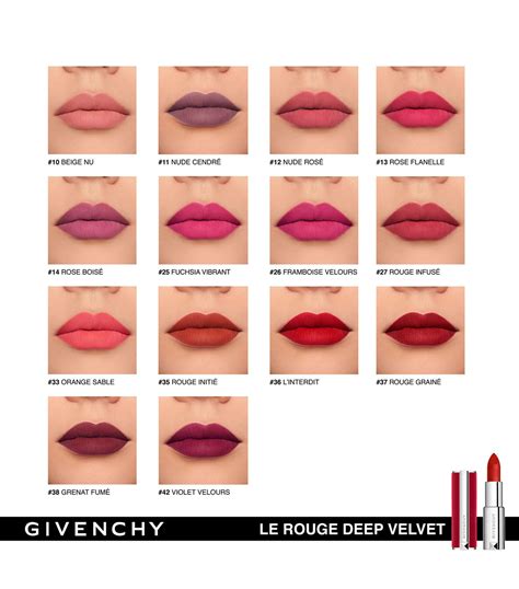 givenchy lipstick velvet